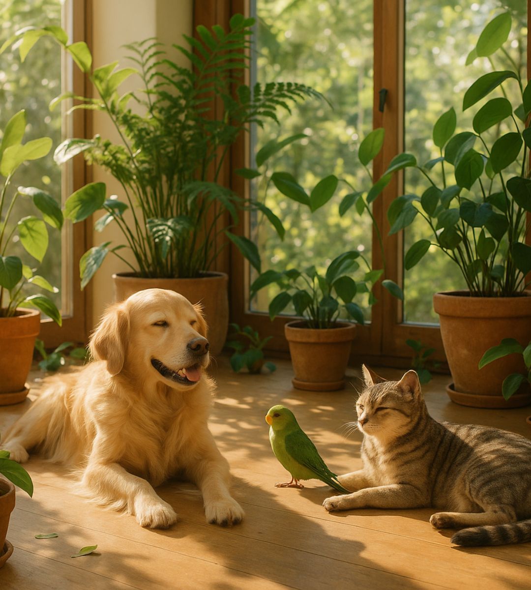 Ambiente Biofílico para Pets: Bem-Estar Natural em Casa