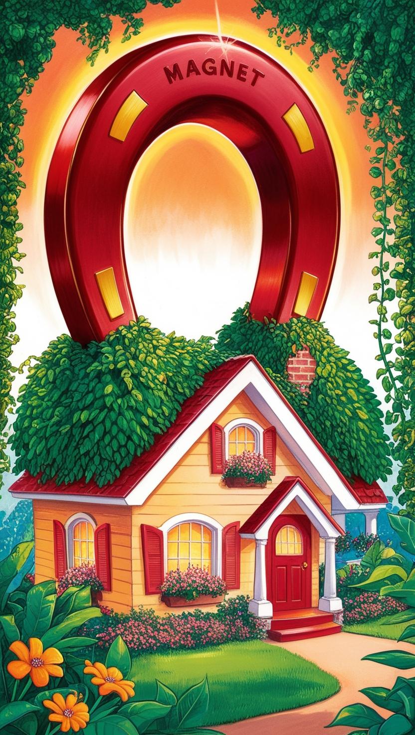 Transforme Sua Casa em um Ima de Boas Energias com Feng Shui e Biofilia faca um ima gigante em cima da casa