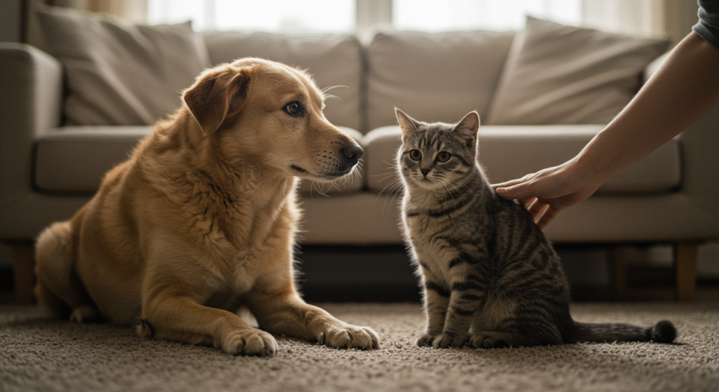 Sinais de Estresse em Cães e Gatos: Identifique e Ajude Seu Pet 2 Whisk 5127cc2e85